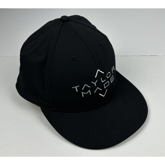TaylorMade Snapback Hat Lifestyle Golf Cap Black - Picture 1 of 9